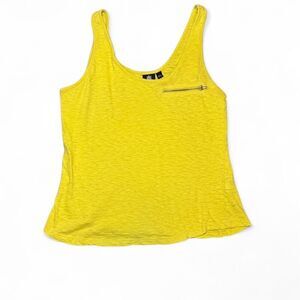 Rock and Republic Women's Yellow Tank Top Size Medium